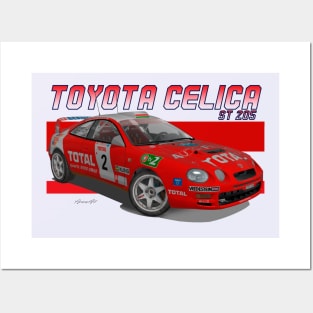 Toyota Celica ST205 Posters and Art